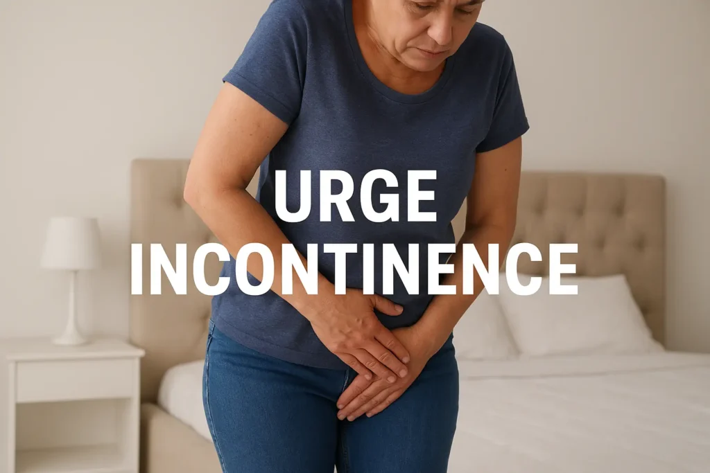 how to manage urge incontinence Chigwell symptoms